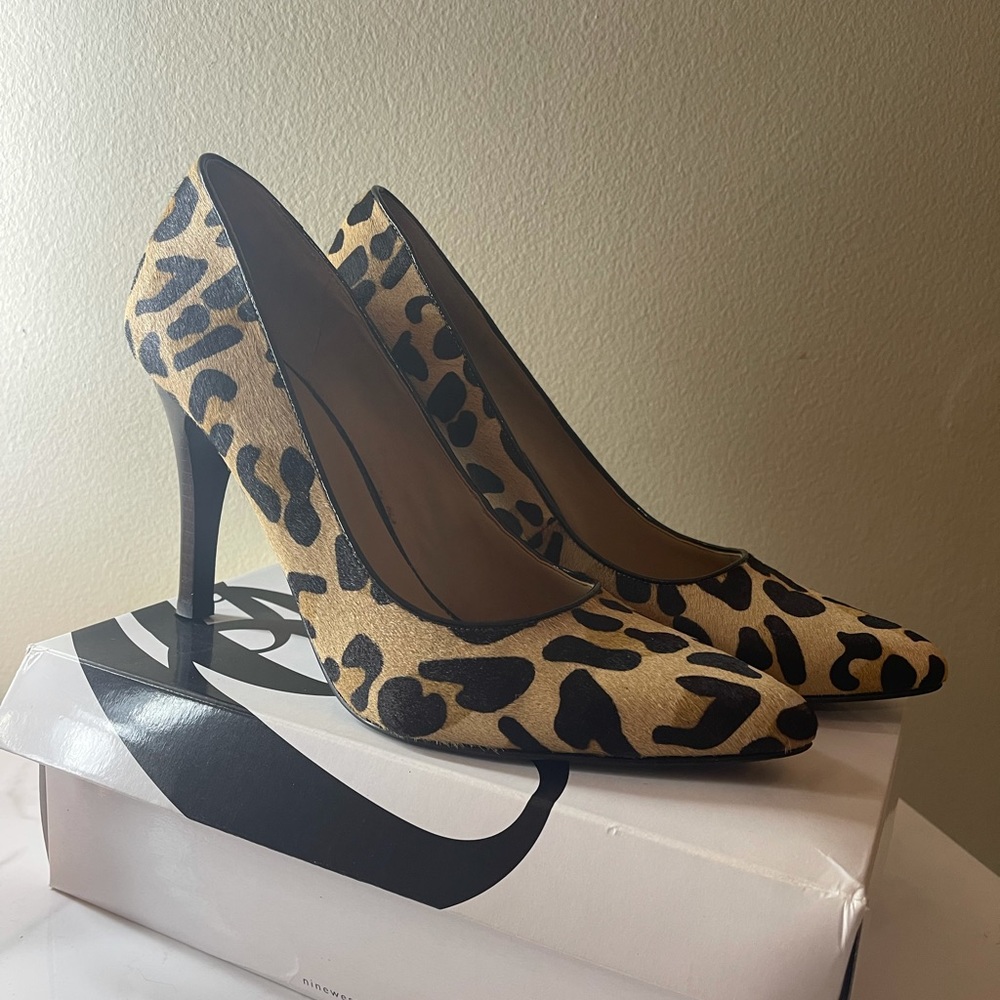 Nine West Cheetah Pumps